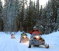 Optional Evening Snow mobiling